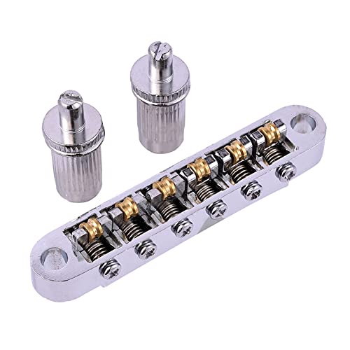 1 セットエレキギターブリッジ楽器ブリッジテールピースギターパーツアクセサリーエピフォンレスポール