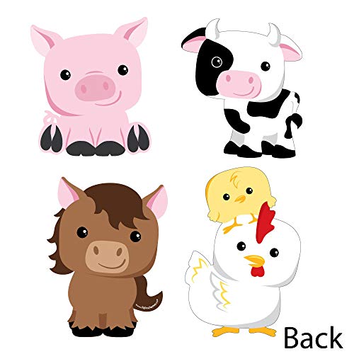 Big Dot Of Happiness BD4160BSC Farm Animals - Cow, Horse thumb #3