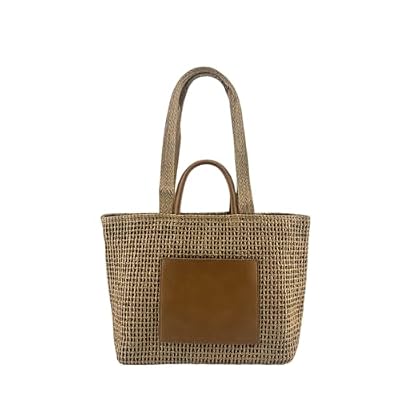 MODELISA - Bolso Tote Rafia Paja Grande De Hombro Estilo Casual Para Playa Shopper Mujer (Marrón) | Ya disponible en tu tienda friki favorita! En mundofriki.es! MODELISA - Bolso Tote Rafia Paja Grande De Hombro Estilo Casual Para Playa Shopper Mujer (Marrón) | Ya disponible en tu tienda friki favorita! En mundofriki.es!