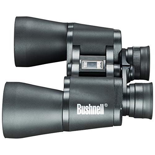 Binóculos Porro Prism Bushnell Pacifica de alta potência, 20 x 50 mm, preto