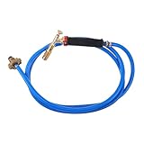 ELAYARD Oxygen Welding Torch Comfortable Grip High Temperature Gas Welding Tool for Home Use and Design Double Safety Buckle Explosion Hose