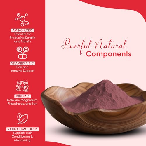 minature 100% Pure Hibiscus (Gudhal) Powder 114g (4 oz) | 100% Natural (Sabdariffa) Powderfor Hair Care, Face Pack, Tea & DIY Herbal Remedies