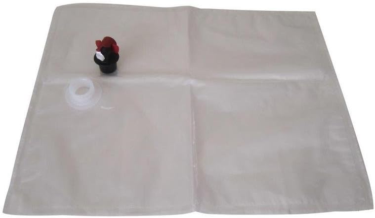 Juggage BIB Bag - (Pack of 5 Bags, 10 L Each) - Wine Making Supplies – Boxed Wine Bags – Long Term Bulk Food Storage - Factory Sterilized - Disposable Beverage Bag