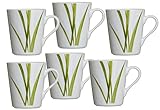 porzellan rosenthal wert Set bestehend aus 6 Kaffeebechern (je 300 ml und 10 cm hoch)