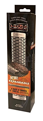 A-MAZE-N OET-0002 Oval Expanding Pellet Tube Smoker, 12-18 Inch
