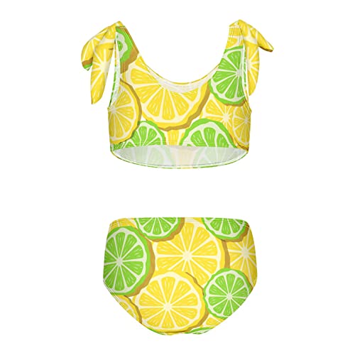 Image of Aflyko Girls' Swimwear 2-Piece Bikini Set Beachwear 3-10T