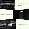 Air Freshener Vent Clip With 10 Aroma Sticks - Natural Essential Oil Diffuser, Aluminum-Alloy Holder, Variety of Scents, Long-Lasting Freshness - Easy to Install, Fits All Car Vents #2