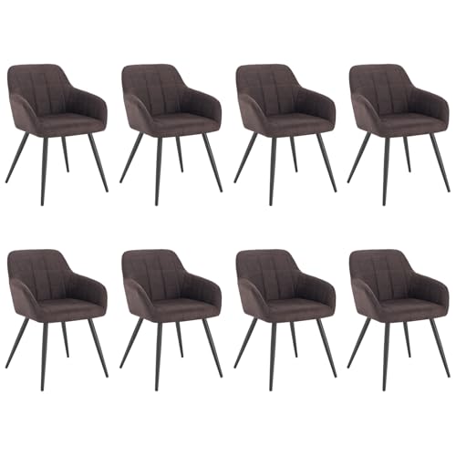 Sillas Comedor Pack 6 Marron Marca WOLTU