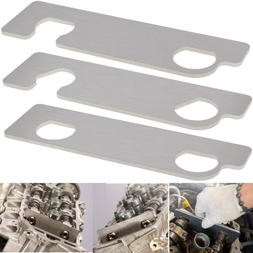 3 Pack EN 48383 Camshaft Retaining Tool Kit EN 46105 Compatible with GM Cadillac Buick Saturn Pontiac Chevrolet Vauxhall Saab Chevy V6 2.8L 3.0L 3.6L Engine, Camshaft Locking Tool, Timing Cam Kit