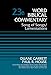 Song of Songs and Lamentations, Volume 23B (23) (Word Biblical Commentary)
