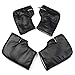 Produktbild Winddicht Und Warm Motorrad-Roller-Lenker Grip Handschuhe Winter Schutz Warm Motorrad (Größe : Big)