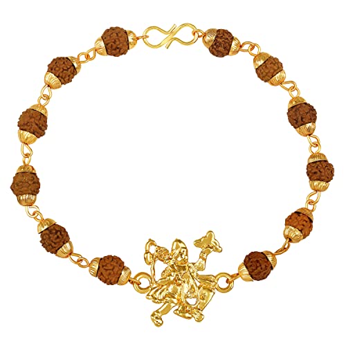 Image of Mahi Rudraksh Bracelet for Men (PABR1100420PR)