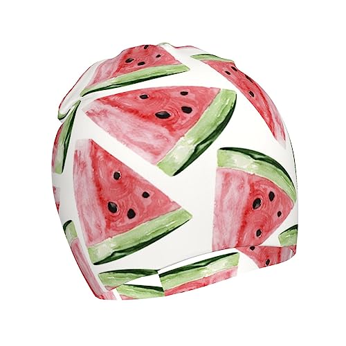 Rqzwdq Watermelon Kids Beanie Hats Warm Knit Beanie Cap Skull Caps Gifts Decor for Boys Girls White