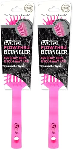 Evolve Flow-Thru Detangler (Pack of 2)