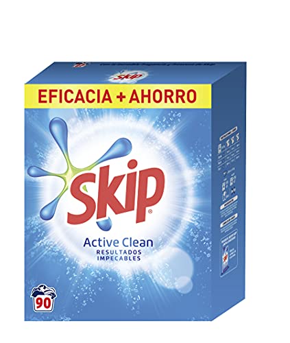Skip Detergente en Polvo Active Clean 90 lavados