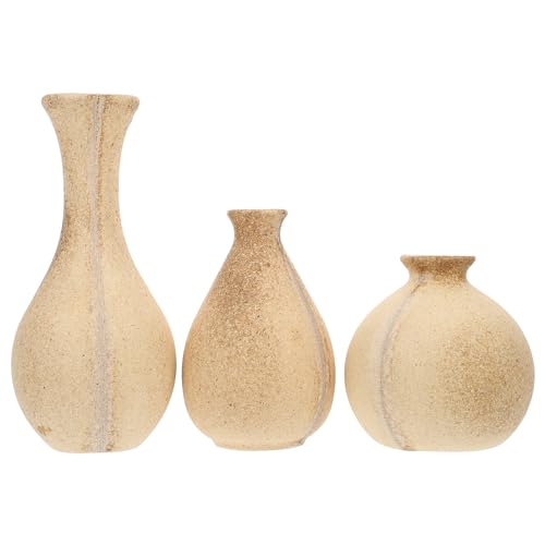 Vase décoratif en bois de table de mariage pour composition florale sèche - 2