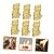 Happyyami Roll Firelighters 32 Pack Natural Easy Ignition for Grill Camping BBQ Outdoor Cooking