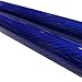 (2) Blue Carbon Kevlar Fiber Tubes - 25mm x 23mm x 1000mm - 3K Roll Wrapped 100% Carbon Kevlar Fiber Tube Glossy Surface - (2) Tubes