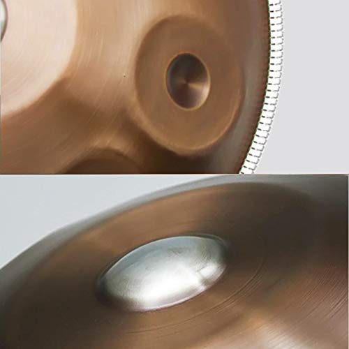 Tambor Handpan acero inoxidable 22 pulgadas 9 o 10 notas miniatura 4
