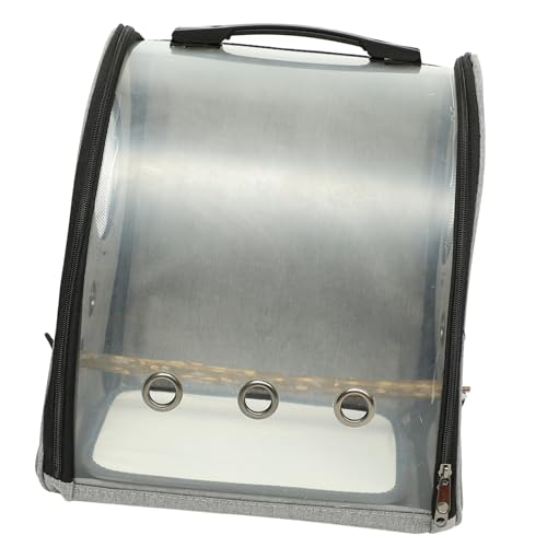 GRIRIW Pet Bird Travel Carrier Bag Birdcage Backpack with Comfort Perfect for Outdoor