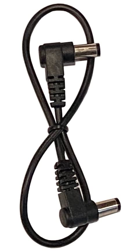 Cable de alimentación DC 5.5mm x 2.1mm ángulo recto 5 pzas miniatura 2