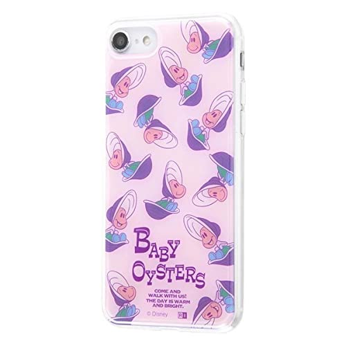 Disney IJ-DP7TP/AC015 iPhone SE (2nd Generation) / iPhone 8 / iPhone 7 Hybrid Case Cover, Shockproof, Shock Absorption, TPU Case + Back Panel, Changeable Dress-Up, Lightweight, Alice in Wonderland