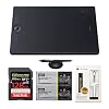 Wacom PTH860 Intuos Pro Creative Pen Tablet (Large) DLX Bundle (4 Items)