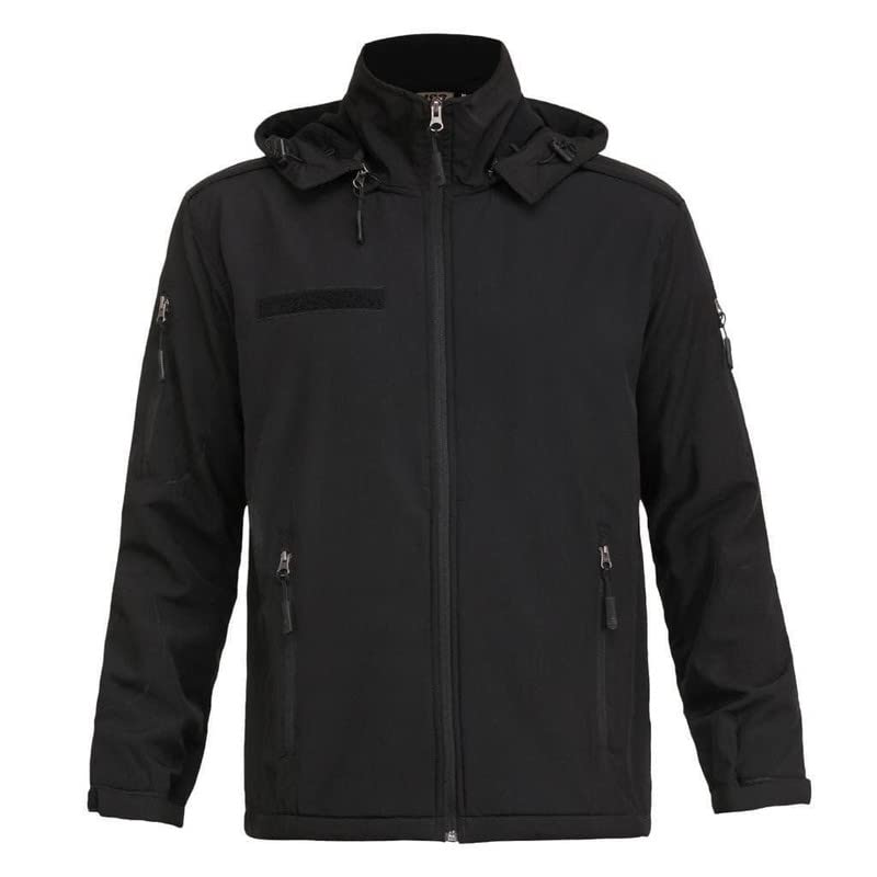 indian sports gear (isg) Men's Tactical Jacket | Waterproof Outdoor Windcheater with Hood & Pockets | Winterwear for Hiking, Camping & Travel-picture-20