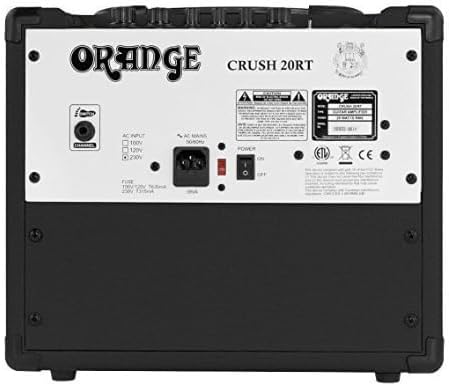 Orange Crush 20RT 20W 8 2-Channel Guitar Amplifier and Speaker Combo, Black
