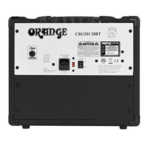 Orange Crush 20RT 20W 8" 2-Channel Guitar Amplifier and Speaker Combo, Black by Orange - Image 5
