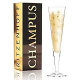 ritzenhoff champagnerglas 2017 edles design champagnerglas mit kostbaren gold- und platinanteilen im dekor