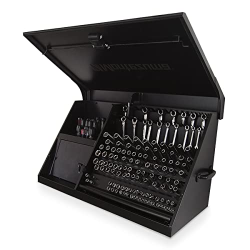Montezuma 41 x 18 Heavy Duty Steel Triangle Toolbox (steel flat black)
