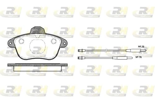 Roadhouse 2401,04 Coppia Di Pastiglie Per Freni