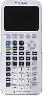 Texas Instruments TI-84 Plus CE Graphing Calculator, White
