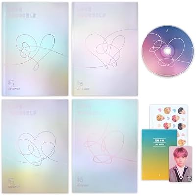 [LOVE YOURSELF 結 'Answer'] (Random Ver.) Photobook + 2CD + Mini Book + Photocard + Sticker Pack + Gift