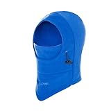 YR.Lover Children's Double-deck Winter Windproof Cap Thick Warm Face Cover Adjustable Ski Hat