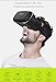 VR Headset for iPhone & Android with Controller, Virtual Reality 3D Glasses Headset Helmets, Universal Virtual Reality Goggles for Kids & Adults, for Phones 4.7-6.6 Inch, for TV, Movies & Video Games