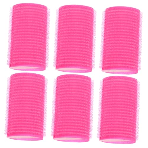 Gogogmee 6Pcs Self Holding Hair Rollers Flexible Sponge Hair Curlers for Sleeping Hair Styling Tools for All Hair Create Beautiful Waves Curls Effortlessly