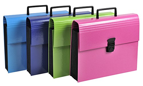 Trieur valisette Exacompta 55630E classeur de rangement 12 compartiments A4