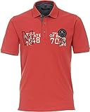 casa moda poloshirt xl Material: 100 % Baumwolle Casa Moda - Herren Polo-Shirt (923805000), Größe:M, Farbe:Rot (406)
