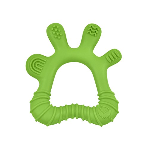 Image of Green Sprouts, Teether Front and Side Green 6 Months, 1 Count