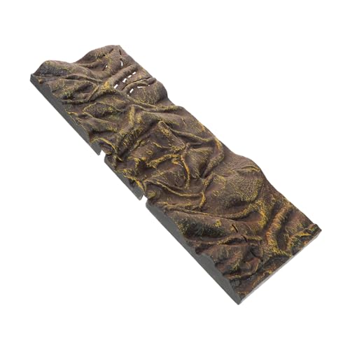 HAPINARY Aquarium Tank Decoration Creative Reptile Tank 3D Decor Board Versatile Use