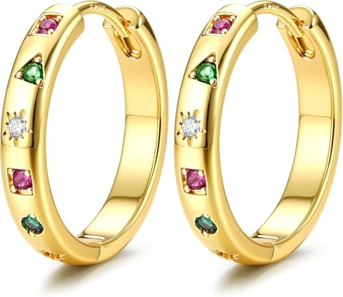 Diamday t[vsAX fB[X lC AM[Ή Vo[925|Xg 14k S[hbL  WRjA OsAX 18g  ANZT[ (S[h-JtWRjA)