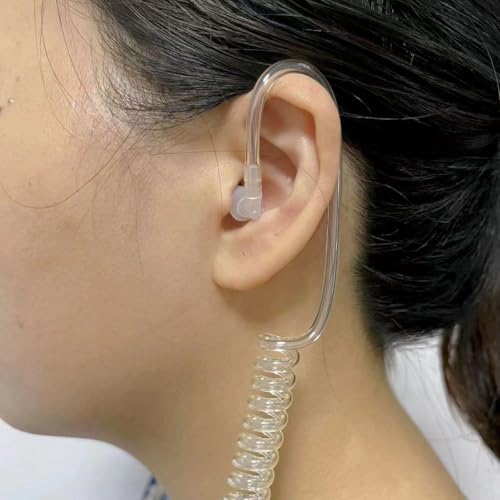 Casque acoustique transparent avec PTT micro pour APX8000