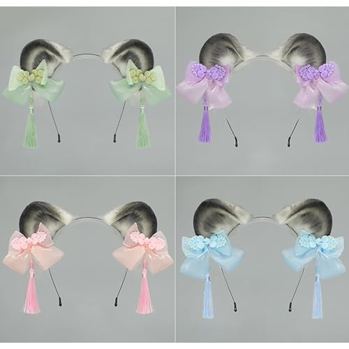 Serre-tête oreilles d'animaux multicolores pour libérer votre imagination - 6