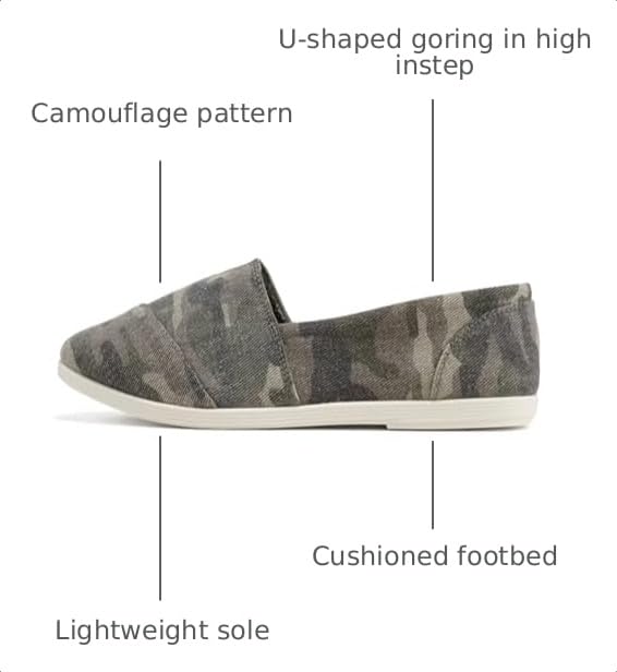 Image of Soda Shoes Women's Obji Round Toe Casual Flat with Padded Insole