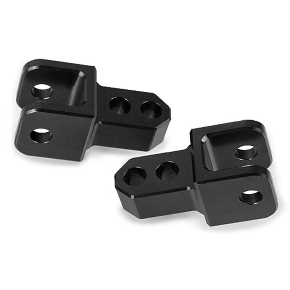 Motoforti Ammortizzatori A Gas Universali 12 Pollici (305mm) 70Ib/310N/31kg - Coppia Di Supporti Per Cofano, Portellone, Finestre Camper E Bagagliaio - Colore Nero Metallo