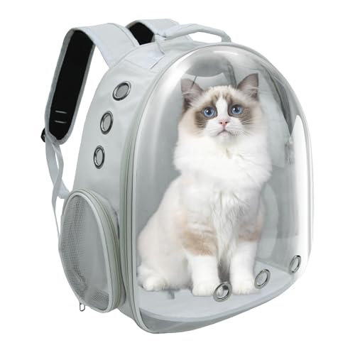 GeerDuo Cat Backpack, Airline Approved Bubble Carrying Bag for Small
