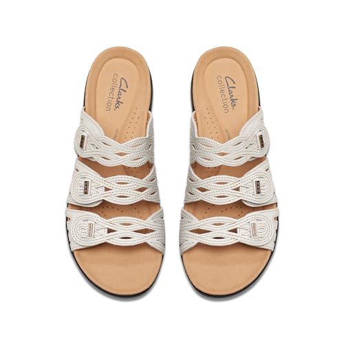 Sandalias planas Clarks Laurieann Ruby calzado de verano cómodo para mujer 7