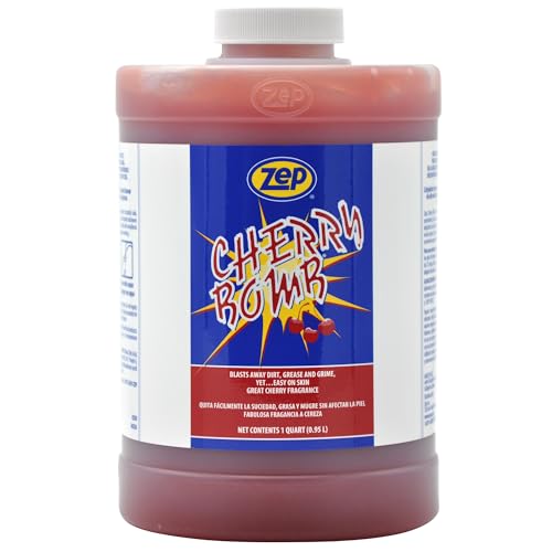 Zep Cherry Bomb Hand Cleaner - 32 Oz (Pack of 1) 95104 - Blasts away dirt grease and grime